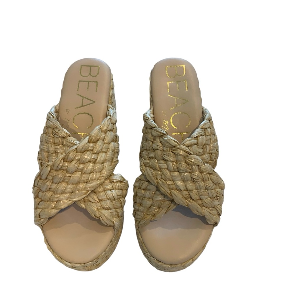 Matisse Natural Color Woven Sandals